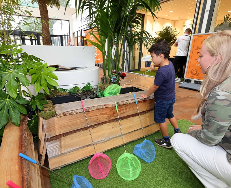 Climate Experience event voor winkelcentra