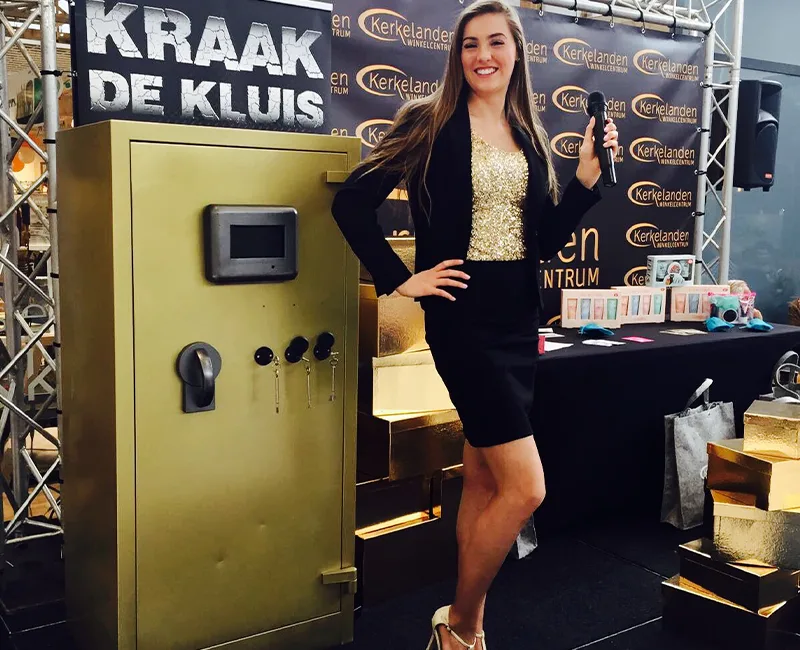 Gouden kluis actie voor winkelcentra